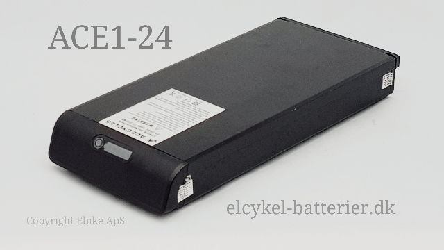 Acecycles elcykel batteri Acecycles elcykel batteri fra Harald Nyborg. Kan renoveres op til 24V 17,5Ah