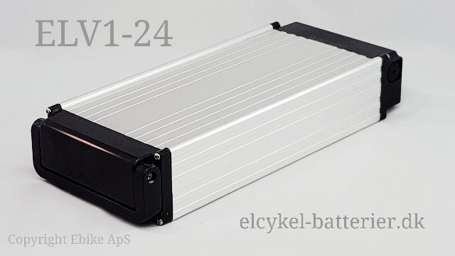 24V elcykel batteri til Elvira Madigan elcykler - kan opgraderes til 24V 18,2Ah