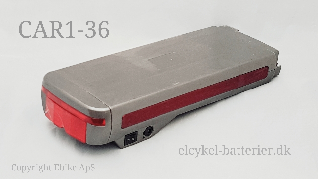 Elcykel batteri fra Cargo 9000. Kan renoveres op til 36V 14,0Ah