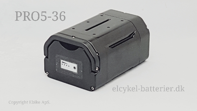 Raleigh elcykel batteri til batteritasker som sidder på sadlen
