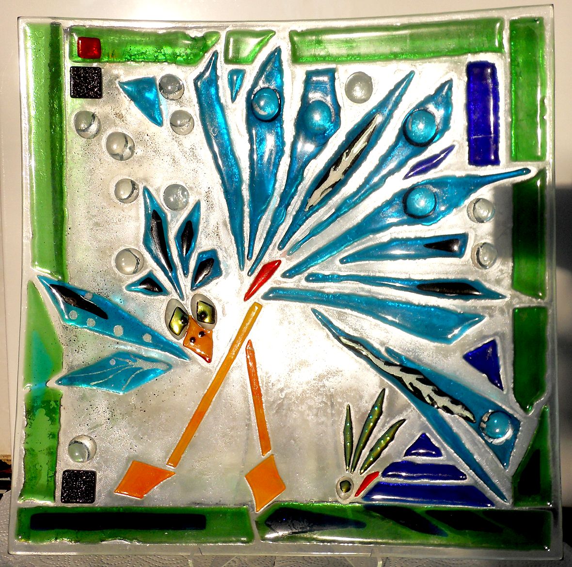 Glaskunst kunstmosaik Glasfad glasfade 